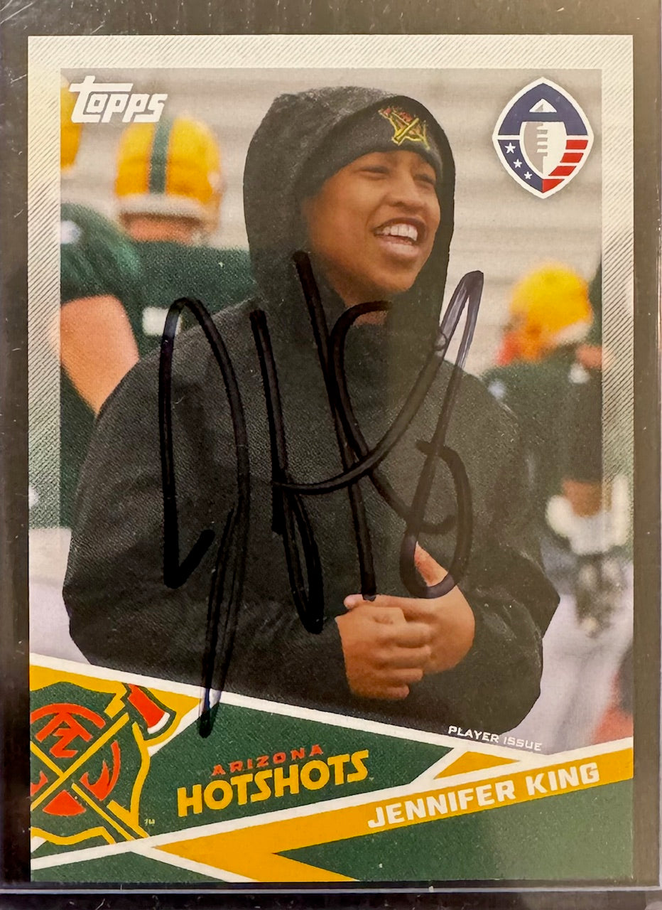 Jennifer King Autographed Trading Card